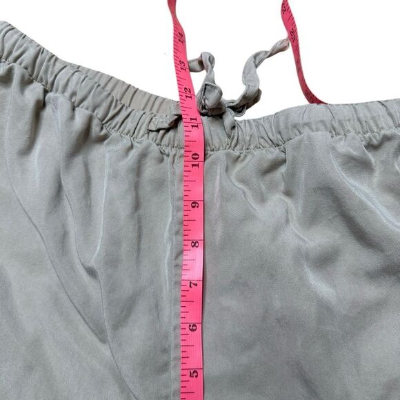 Dip Light Tan Wide Cargo Pants Pull on Style Tencel Small - Picture 7 of 7